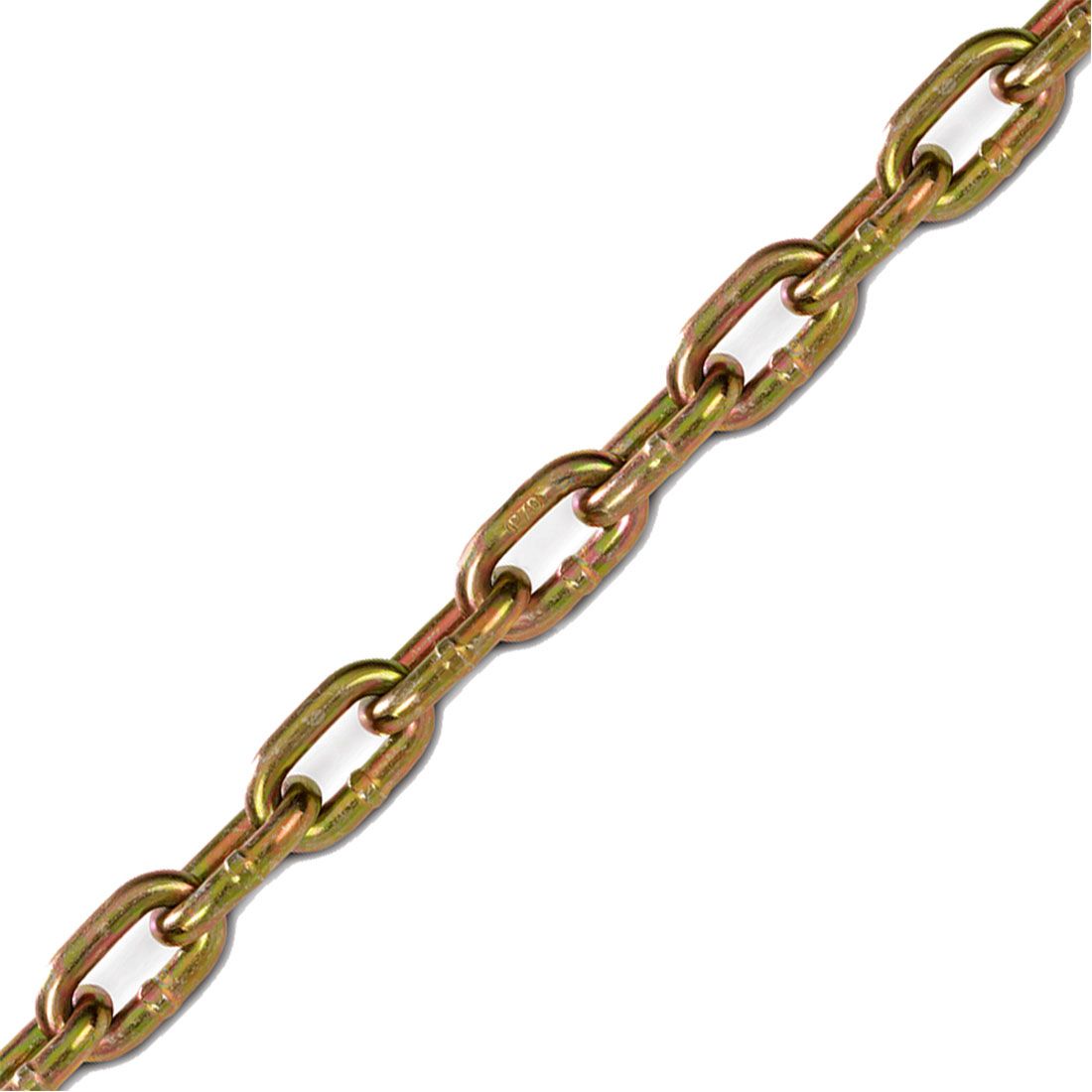 Yellow Chromate 3150 lbs Load Capacity Campbell 0510426 System 7 Grade 70 Carbon Steel Transport Chain in Square Pail 1/4 Trade 65 Length 0.31 Diameter 